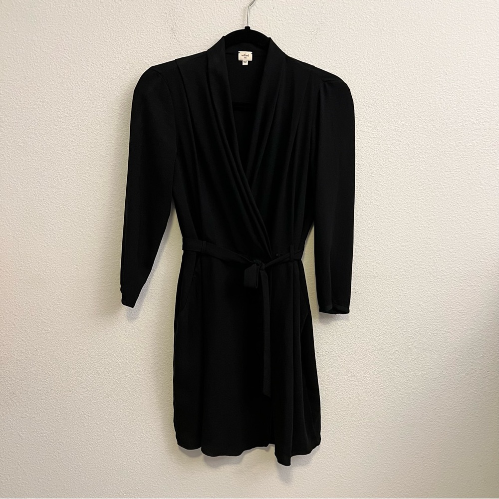 Aritzia Wilfred Franca Wrap Dress